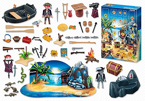 calendrier île des pirates de Playmobil