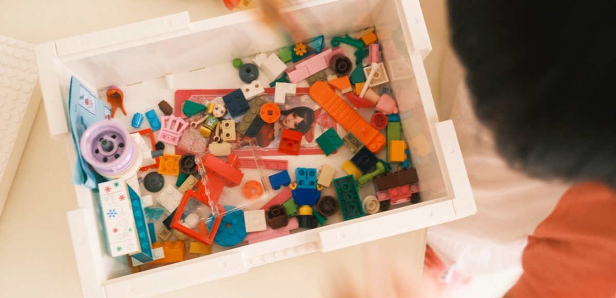 Sac rangement jouet: comment ranger les legos?